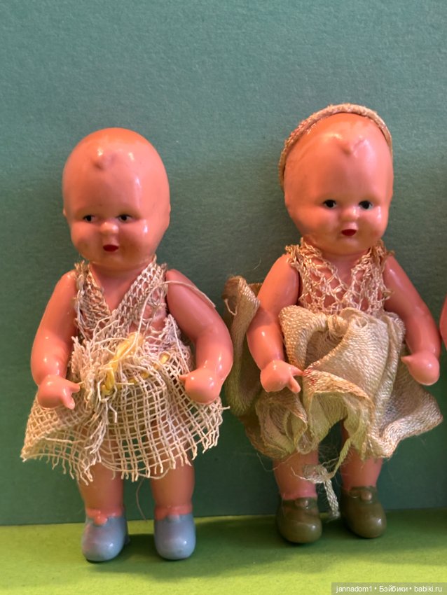 Куколки из колкого пластика Edi, в разных ботиночках, высота 7,5 см (фото 2)