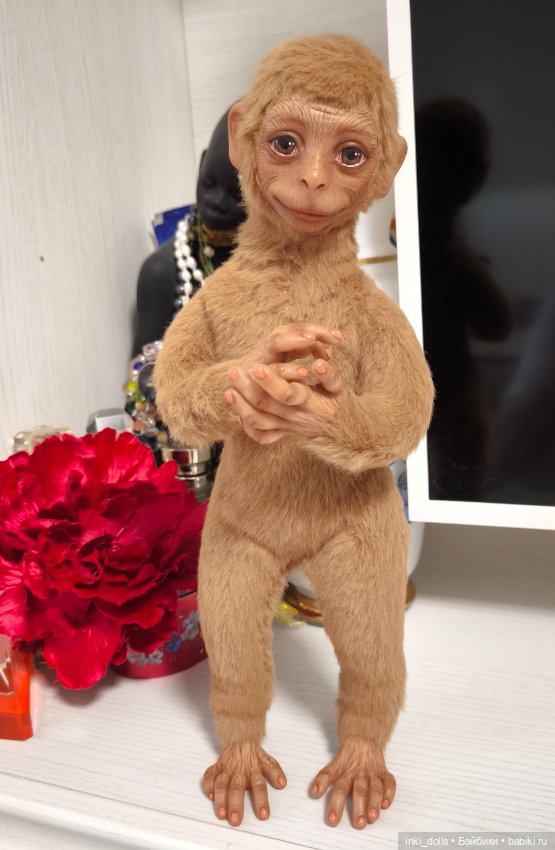 Обезьянка Франческа — Авторские игрушки