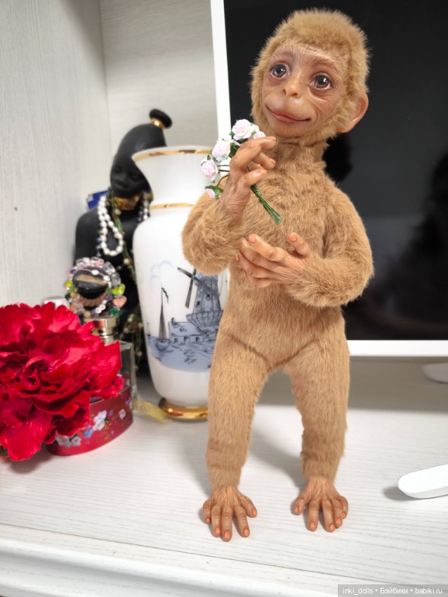 Обезьянка Франческа — Авторские игрушки (фото 2)