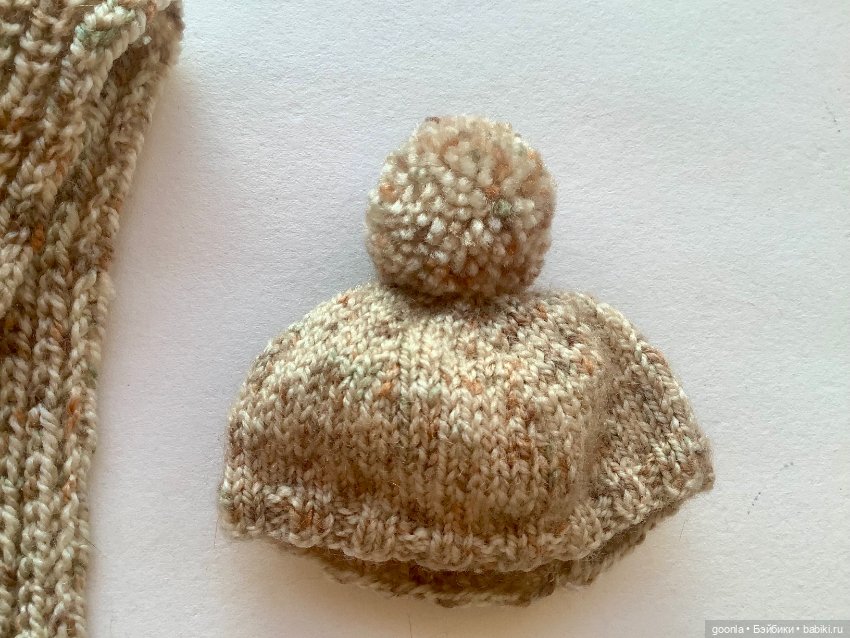 Зимний комплект на бжд тини, 1/6, YoSD (фото 2)