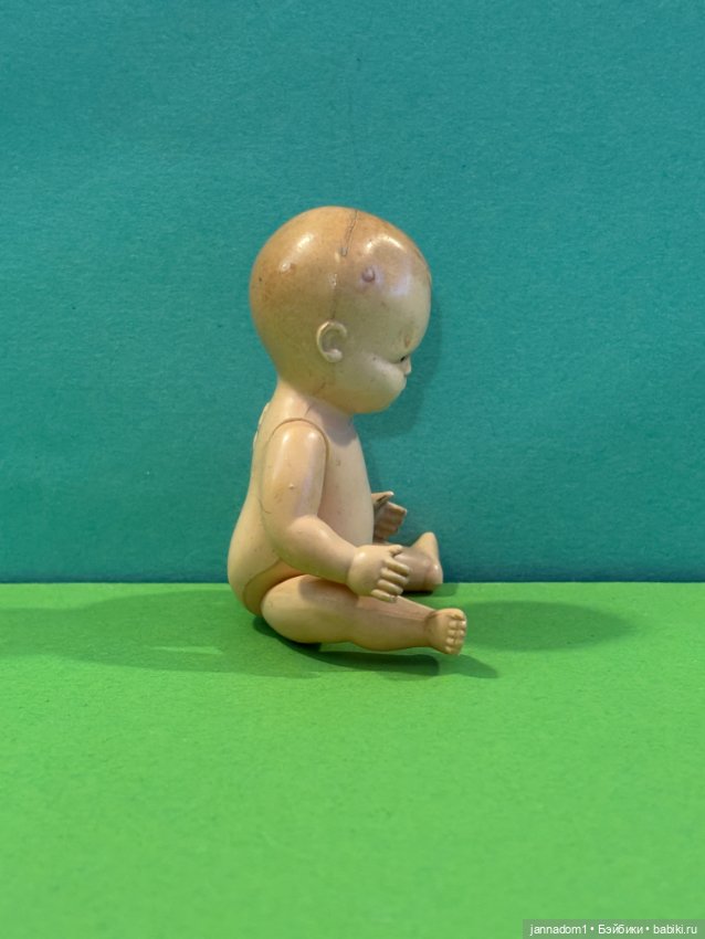 Целлулоидный пупсик Cellba, высота 9 см (фото 4)