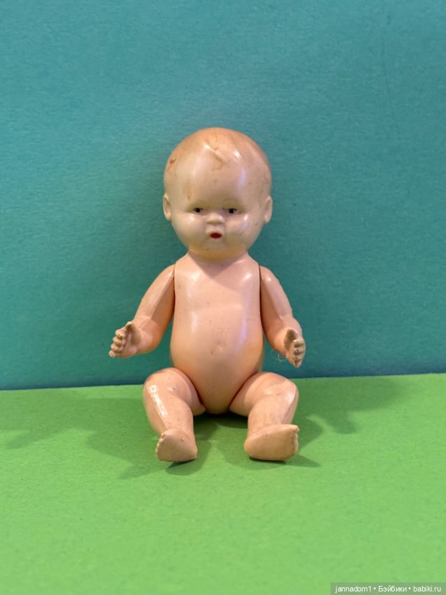 Целлулоидный пупсик Cellba, высота 9 см