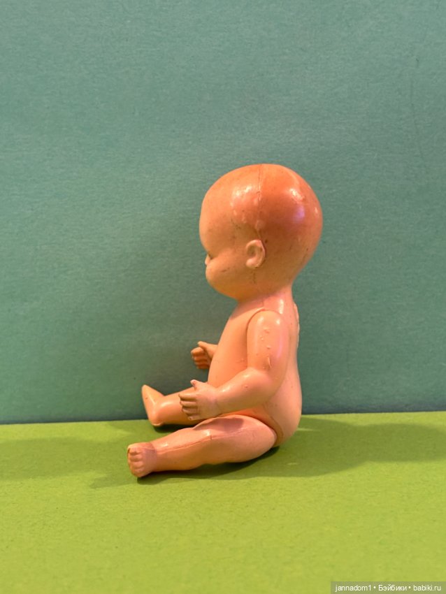 Целлулоидный пупсик Cellba, высота 9 см (фото 2)