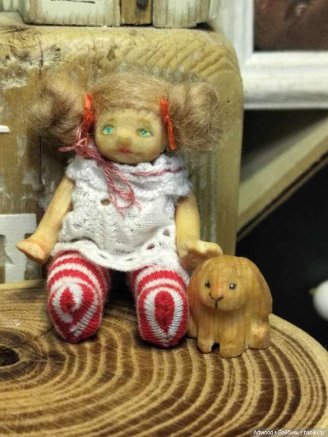 Энн и ее друг кролик — Авторские игрушки (фото 4)