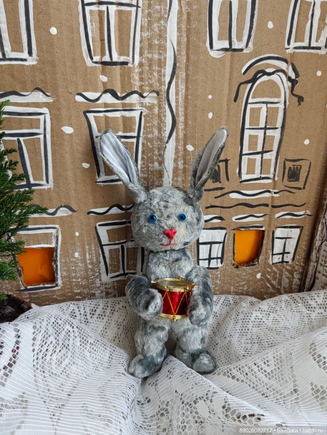 Зайка — Авторские игрушки (фото 5)