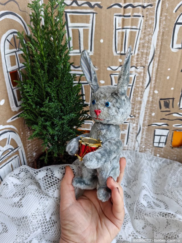 Зайка — Авторские игрушки (фото 2)