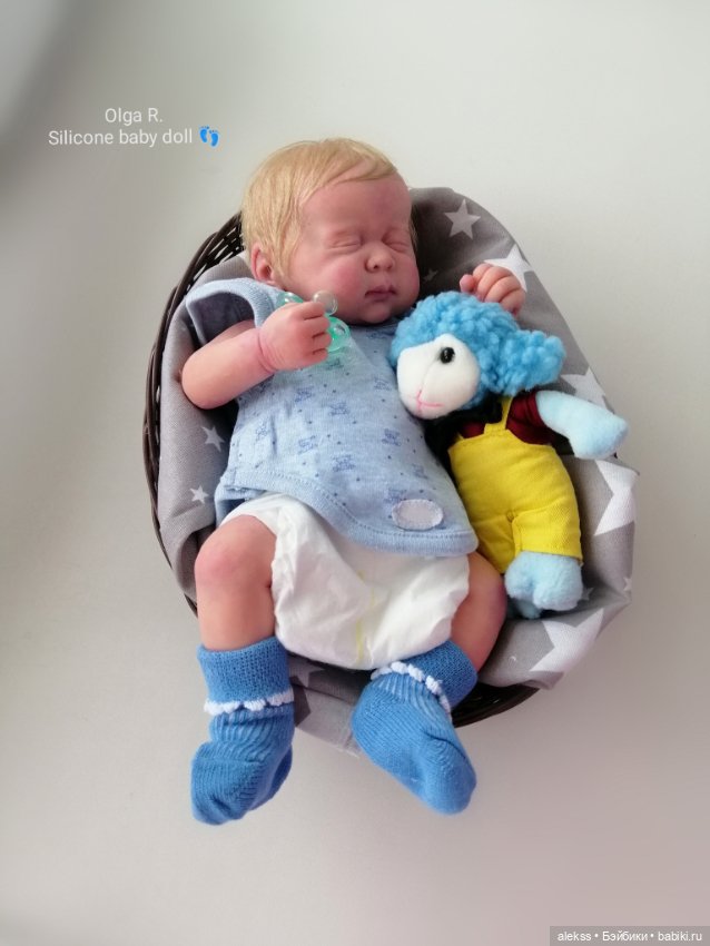 Авторская, полностью силиконовая кукла (фото 2)