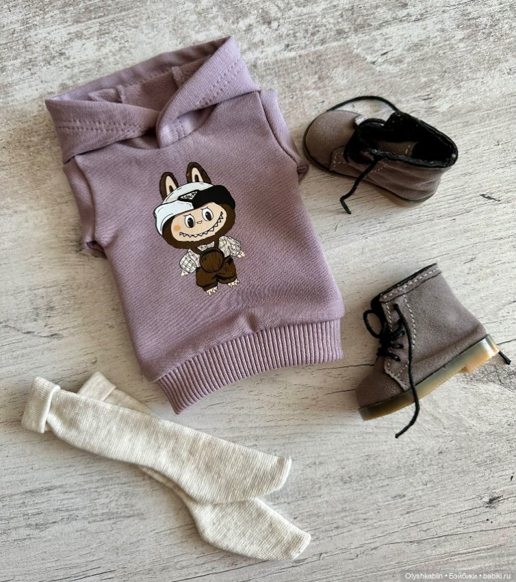 Худи на Минифи, слим-МСД — Одежда для BJD