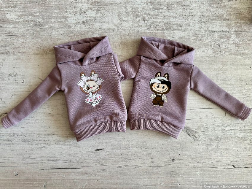 Худи на Минифи, слим-МСД — Одежда для BJD (фото 4)