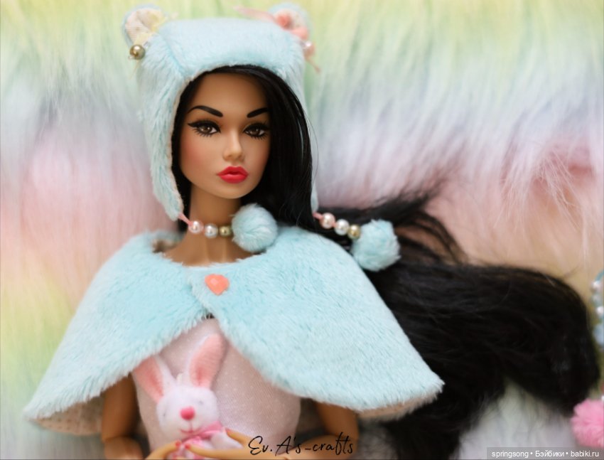 Шапочки и комплекты на разных куколок🧸 (фото 5)