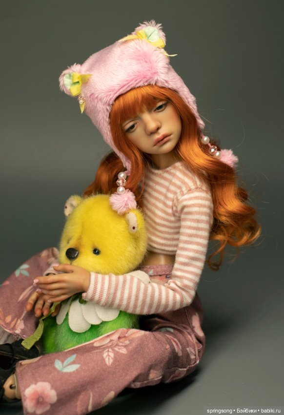 Шапочки и комплекты на разных куколок🧸 (фото 3)