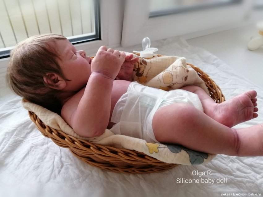 Авторская, силиконовая кукла (фото 8)