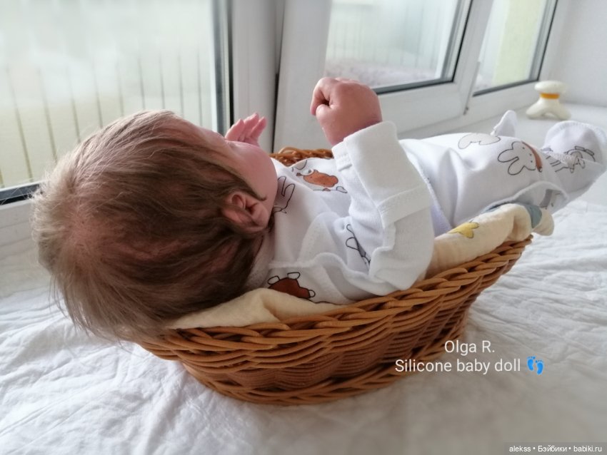 Авторская, силиконовая кукла (фото 4)