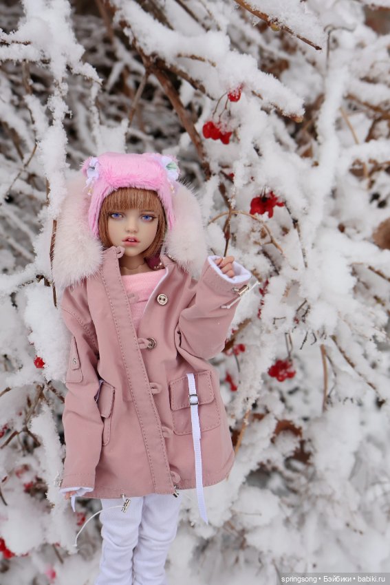 Шапочки и комплекты на разных куколок🧸