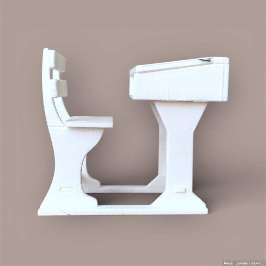 Парта — Миниатюра для кукол (фото 4)