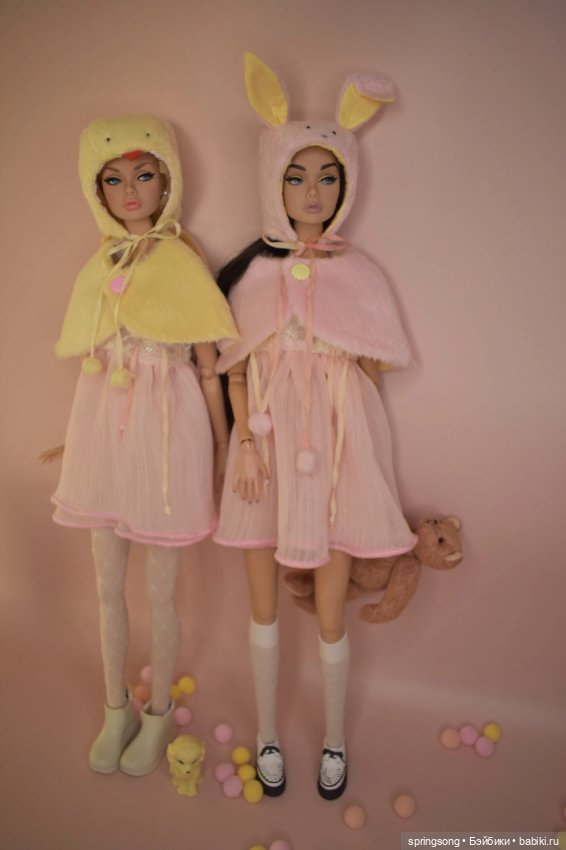 Шапочки и комплекты на разных куколок🧸 (фото 4)