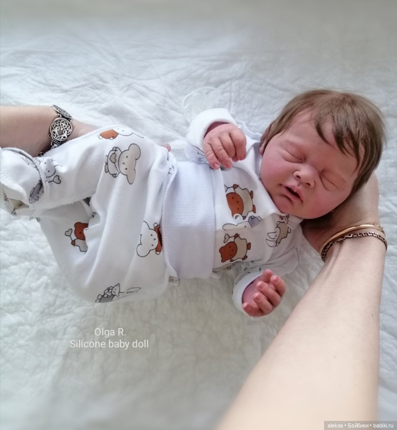 Авторская, силиконовая кукла (фото 7)