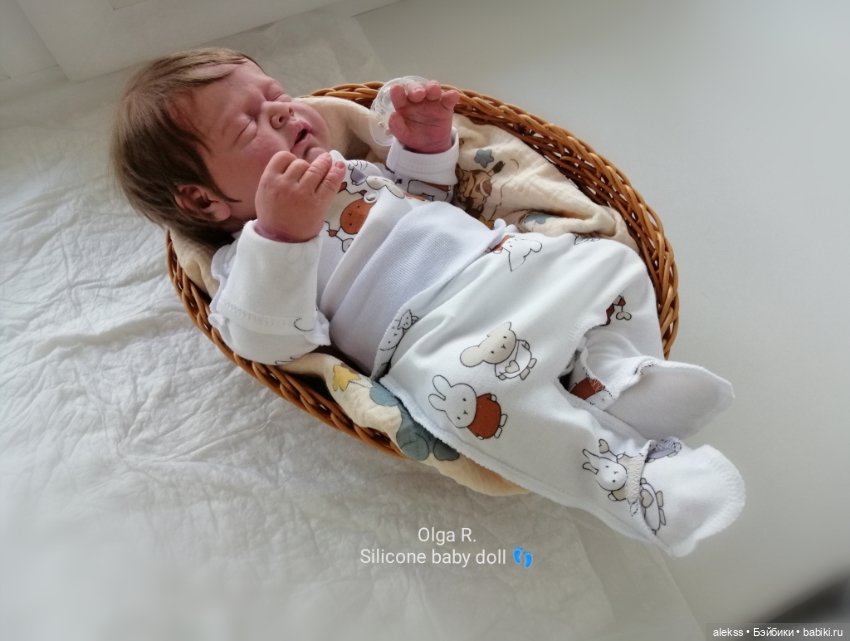 Авторская, силиконовая кукла (фото 6)