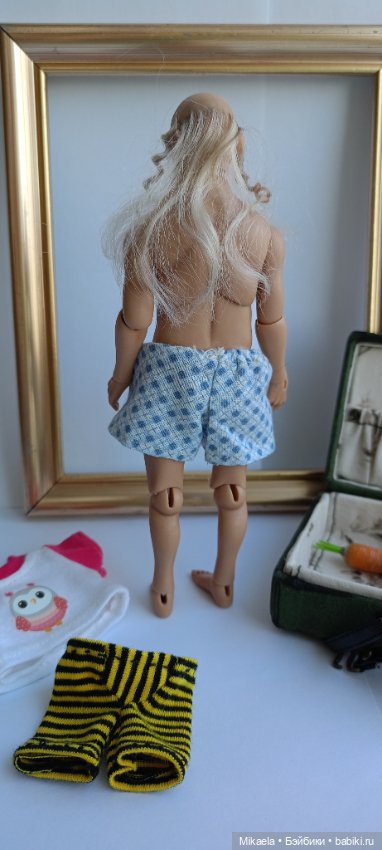 Дедушка с вещами — Авторские куклы (фото 3)