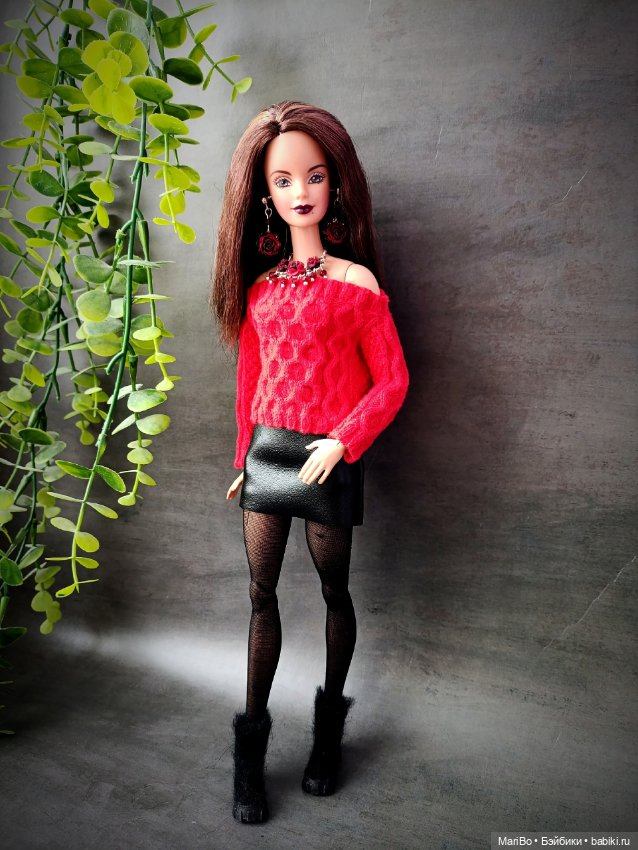 Свитер с открытыми плечами (фото 3)