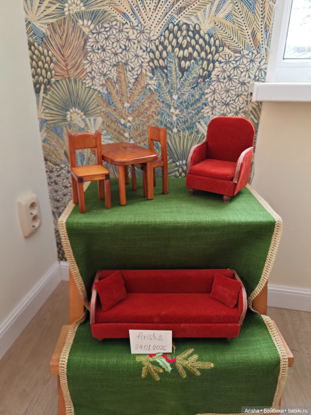 Набор мебели ручная работа винтаж (фото 2)