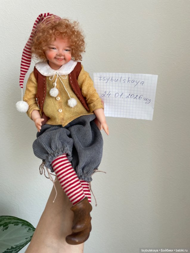 Буратино — Авторские куклы (фото 5)