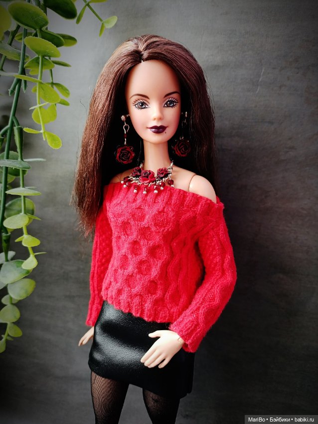 Свитер с открытыми плечами (фото 5)