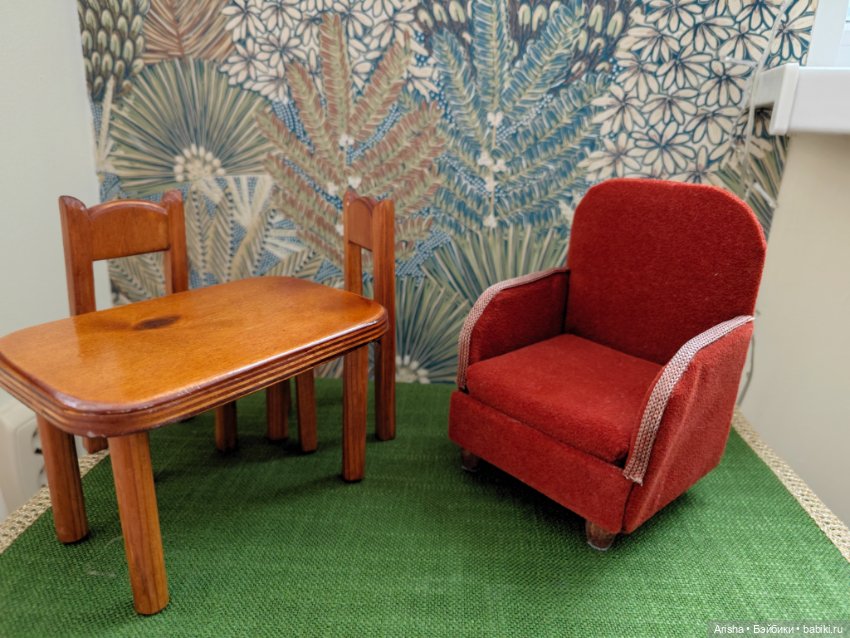 Набор мебели ручная работа винтаж (фото 3)