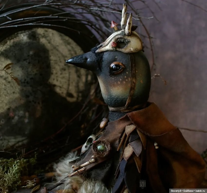 Ворон — Авторские игрушки (фото 2)