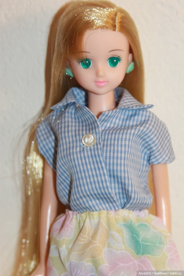 Винтажная подружка Дженни зеленоглазая Тимотей компании Такара (фото 2)