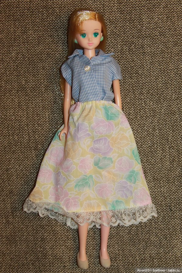 Винтажная подружка Дженни зеленоглазая Тимотей компании Такара (фото 3)