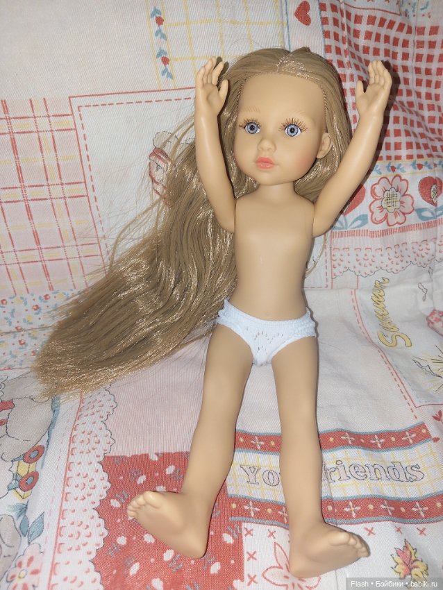 Каталина Mariquita Perez рапунцель кукла винил 32 см (фото 8)