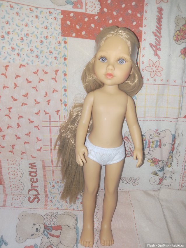 Каталина Mariquita Perez рапунцель кукла винил 32 см (фото 5)
