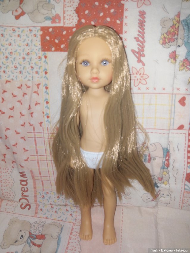 Каталина Mariquita Perez рапунцель кукла винил 32 см (фото 3)