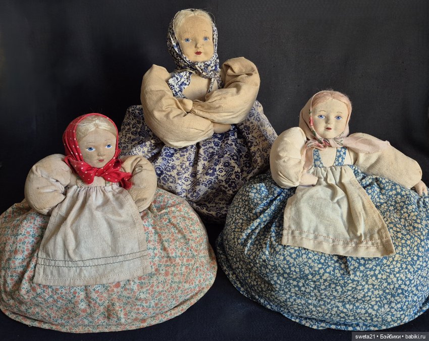 Русская артельная кукла-грелка