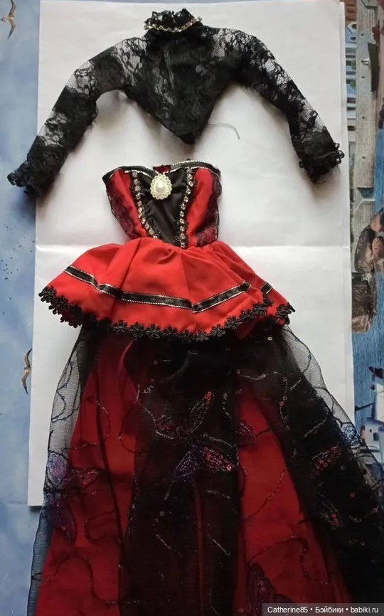 Кимоно и платье для БЖД куклы (фото 3)