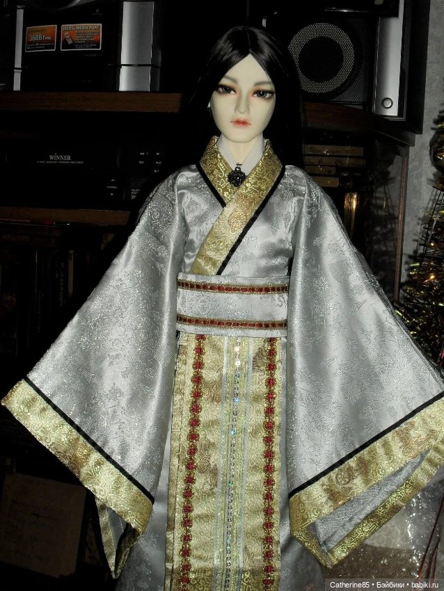 Кимоно и платье для БЖД куклы