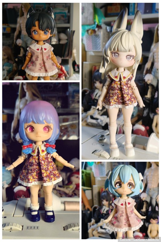 Одежда моего авторства, для кукол 1/12 и 1/8 (фото 5)