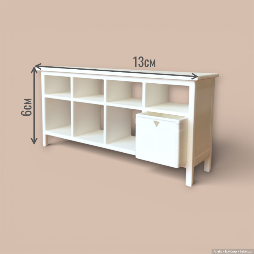 Комод IKEA — Миниатюра для кукол (фото 3)