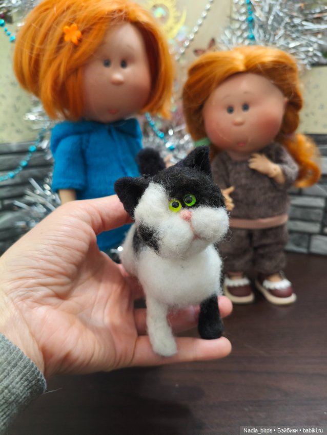 Котик для Булочки — Авторские игрушки (фото 3)
