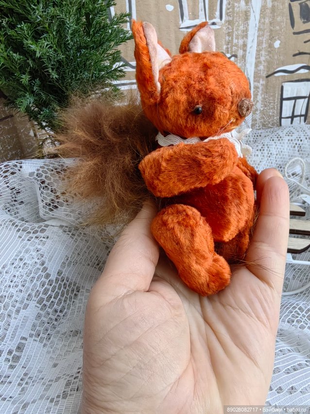 Белочка — Авторские игрушки (фото 3)