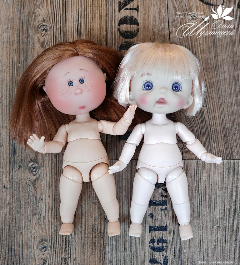 Шейный шарнир-переходник для Мии 23 см на китайское тело YmY 1/6 (фото 4)