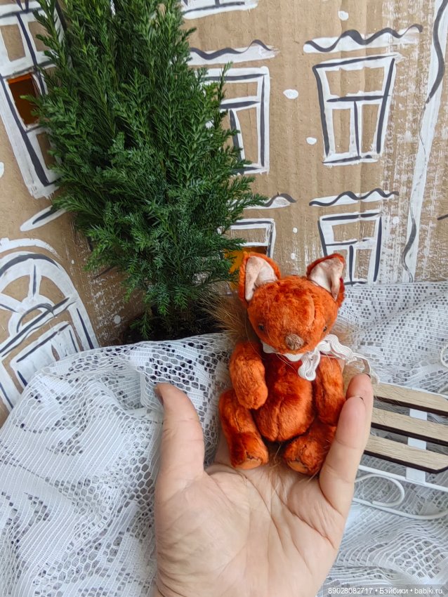 Белочка — Авторские игрушки