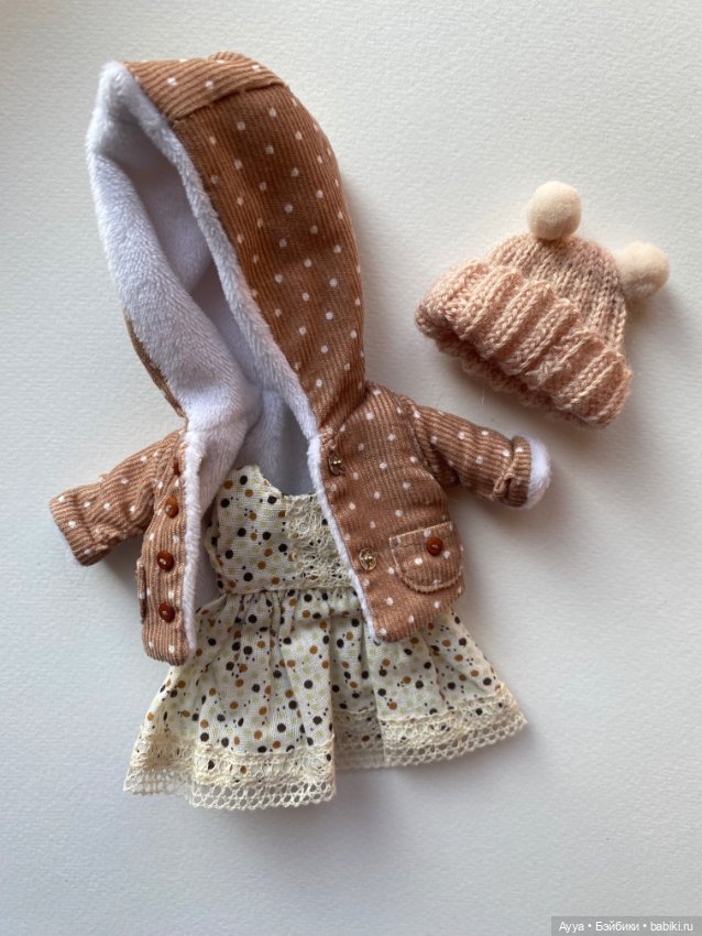 Одежда, обувь, паричок для 16 см малышей (фото 2)