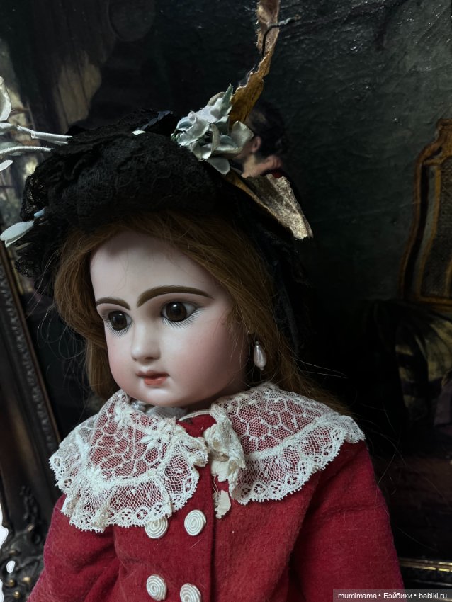 Антикварная ранняя закрыторотая француженка Bebe Jumeau /9 рост 53 см (фото 4)