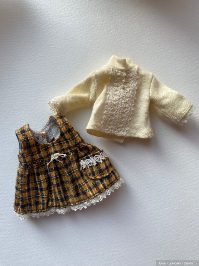 Одежда, обувь, паричок для 16 см малышей (фото 4)