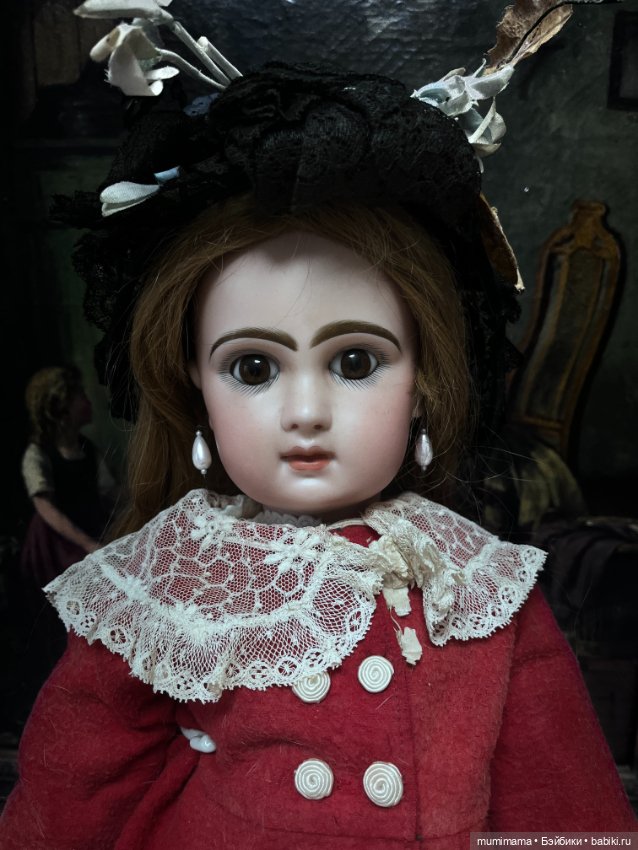 Антикварная ранняя закрыторотая француженка Bebe Jumeau /9 рост 53 см (фото 6)