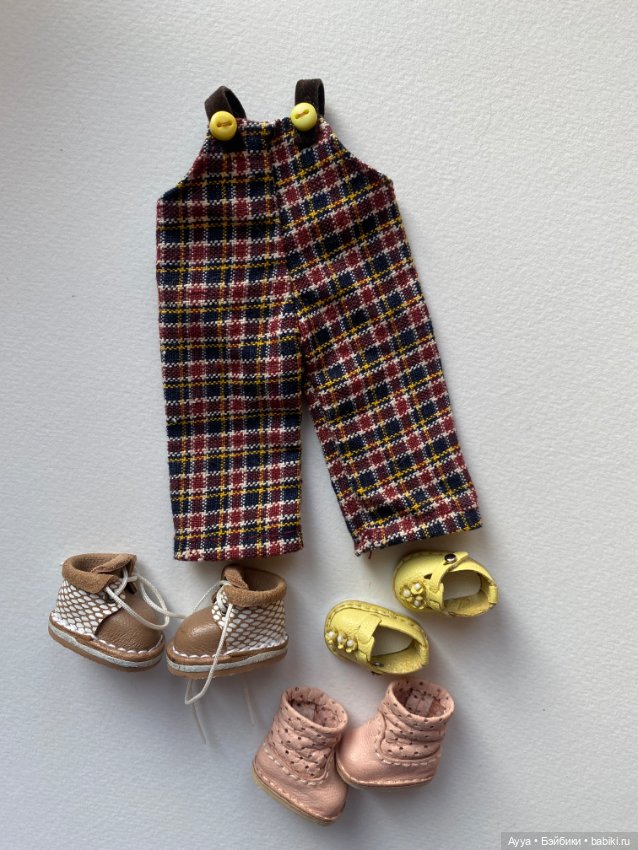 Одежда, обувь, паричок для 16 см малышей (фото 8)