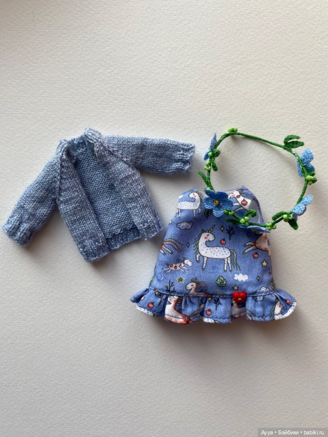 Одежда, обувь, паричок для 16 см малышей (фото 3)