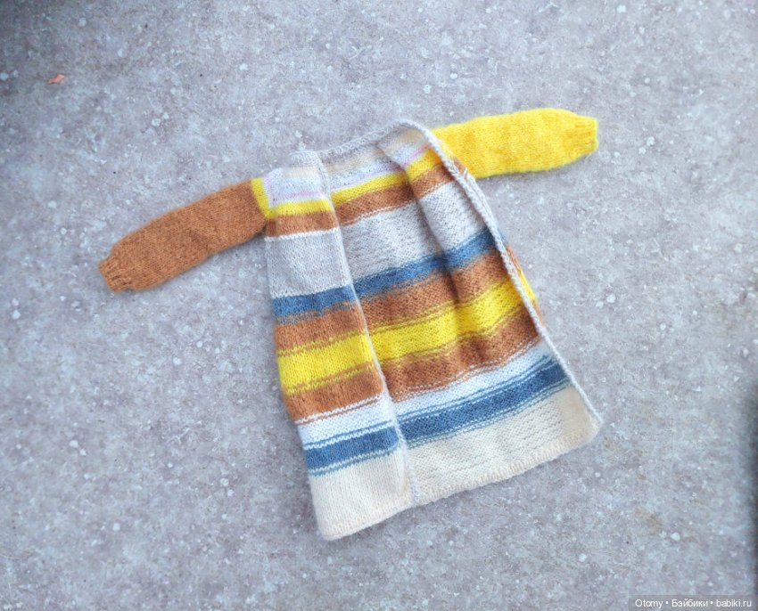 Полосатый кардиган — Одежда для BJD (фото 5)